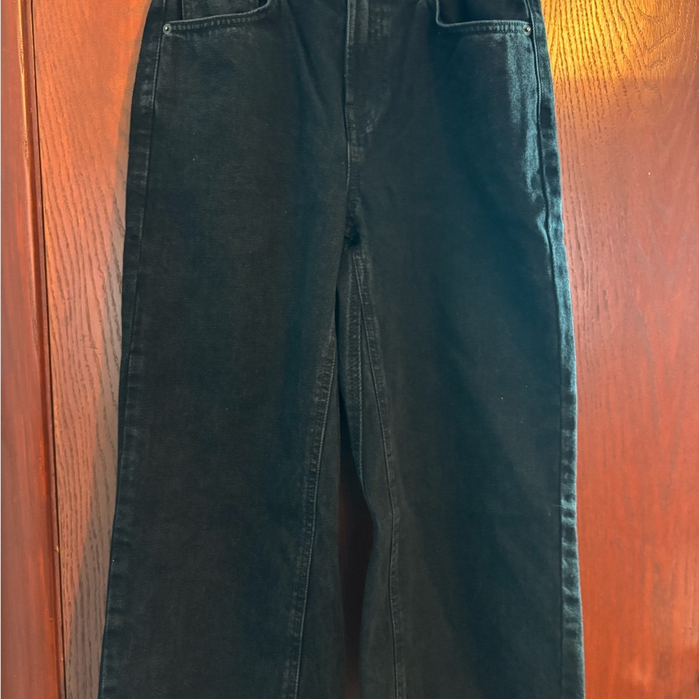 Black High-Waisted Pants